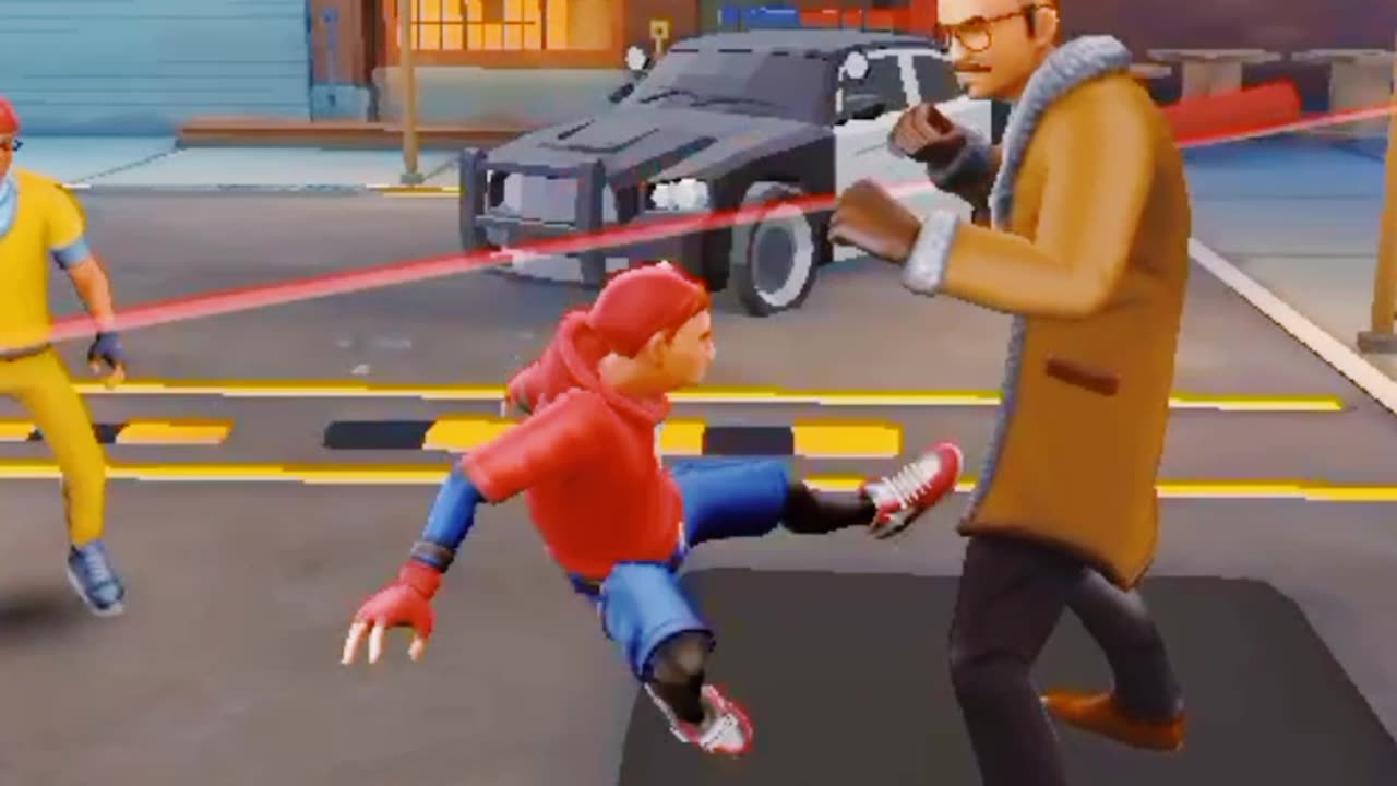 Spiderman fight gameplay //spiderman light video