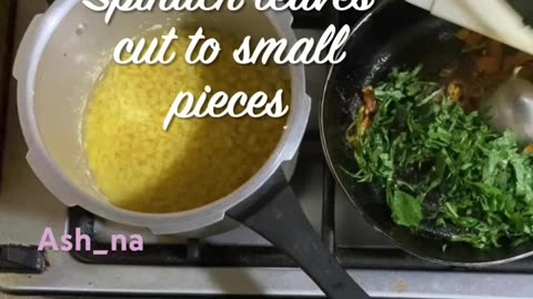 spinach dal curry
