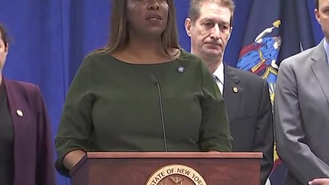 #NewYork Attorney General Letitia James announces