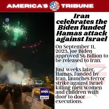 Iran Celebrating the Terrorist Attack Against Israel