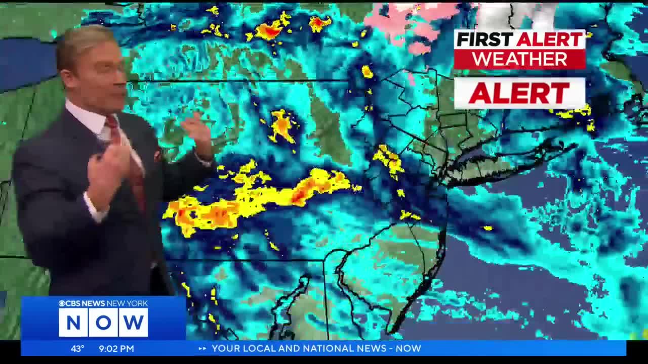 First Alert weather CBS2 9 p.m. forecast