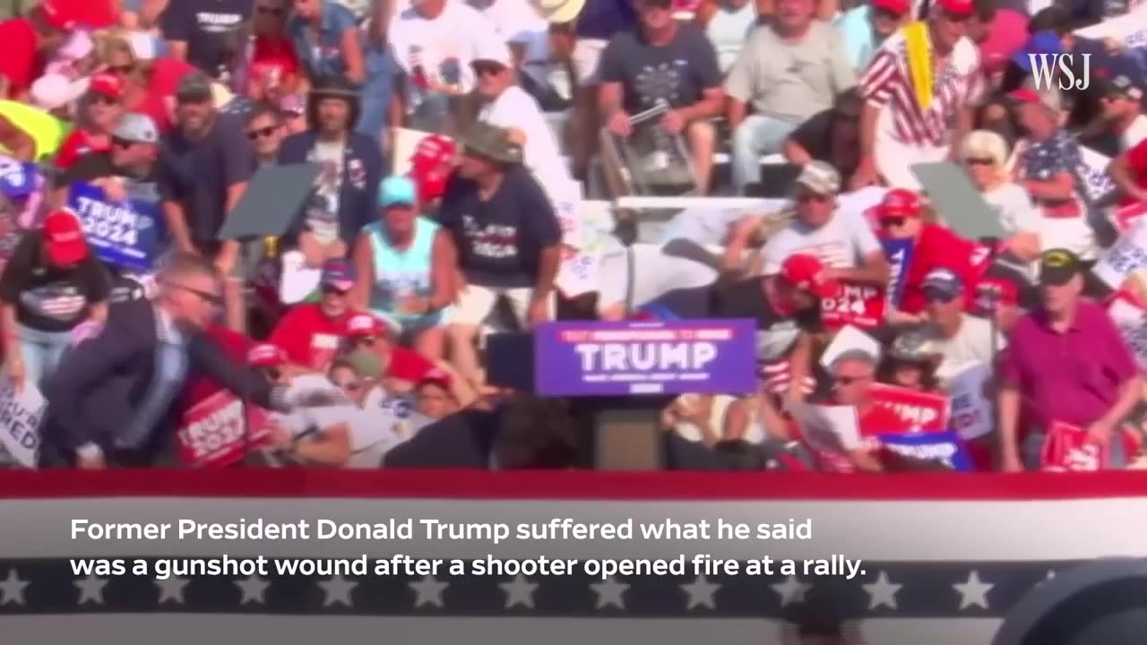 Trump Survives Assassination Attempt | WSJ News