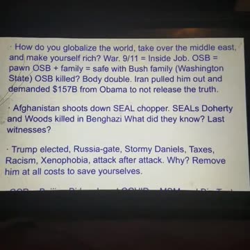 Barack Obama & Michael-Michelle CIA Ops