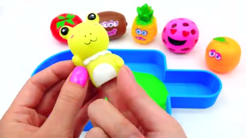 Satisfying video/ Mixing all my slimes / ASMR