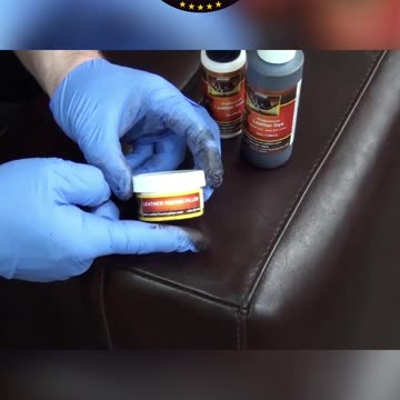 Repair peeling leather, quick and simple techniques.