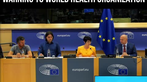 MEP Christine Anderson Issues Stark Warning to World Health Organization