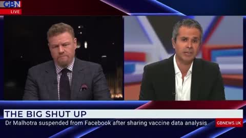 Top UK cardiologist Aseem Malhotra on being censored by facebook over covid vaccine data.