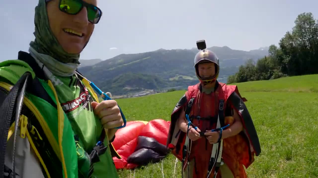 Wingsuit BASE Jump at Sputnik, 'The Crack'