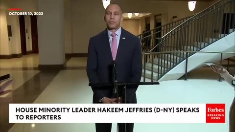 Hakeem Jeffries Asked Point Blank- What Is Your Message For Dems Who Call Israel 'Apartheid State'