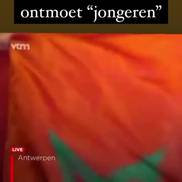 VTM reporter gets assaulted in Antwerp