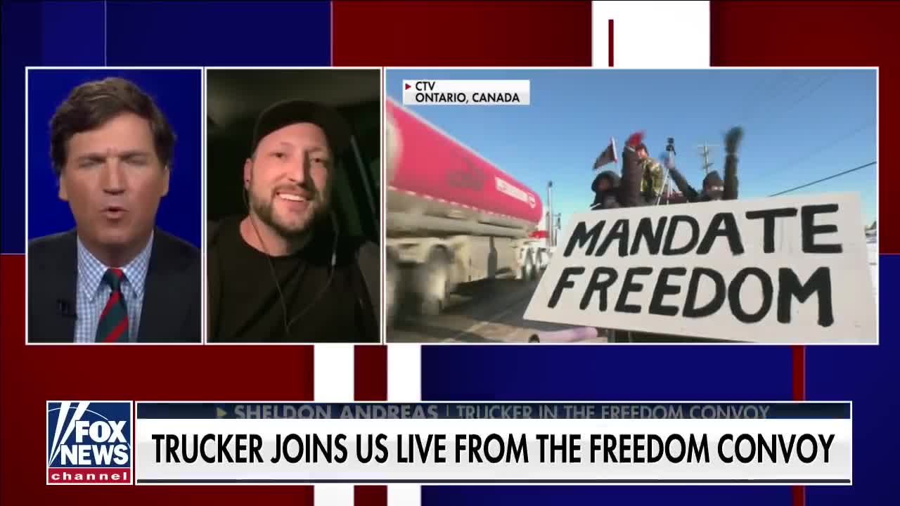 Canadian trucker calls out 'stifling of freedom' in Canada