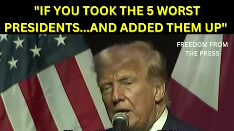 President Trump is on FIRE!