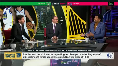 Stephen A. debates... WOJ?! ?? Should the Warriors chase 1 more ring? | NBA Countdown