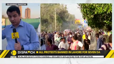 Police use tear gas, water cannon on Imran Khan’s supporters as rallies banned in Lahore - WION