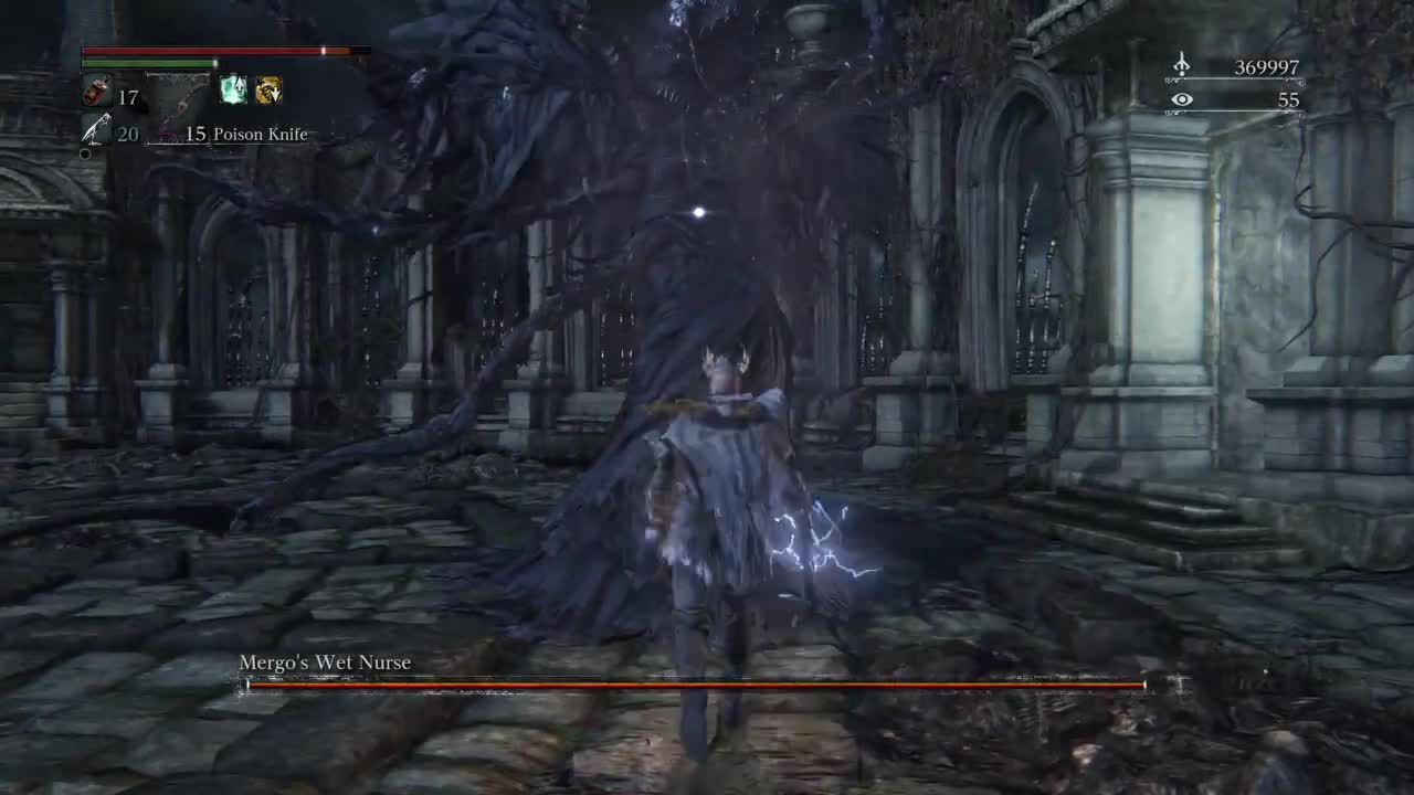 Bloodborne Mergo's Wet Nurse Bossfight