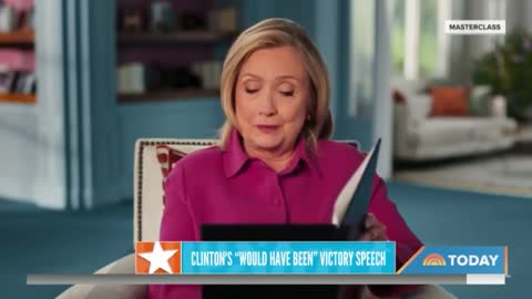 Failed Presidential Candidate Hillary Breaks Down Reading 2016 Acceptance Speech