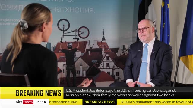 Ukraine crisis_ Estonia's president 'hopeful' Russia will not invade- NEWS OF WORLD 🌏