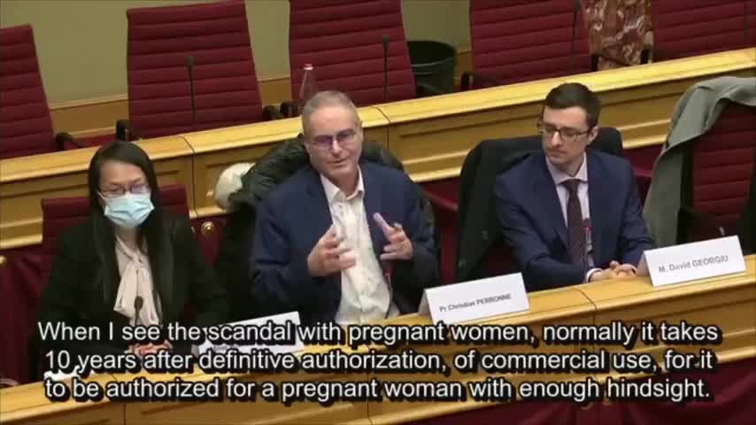 Strong and clear statement made by Professor Christian Perronne with English subtitles