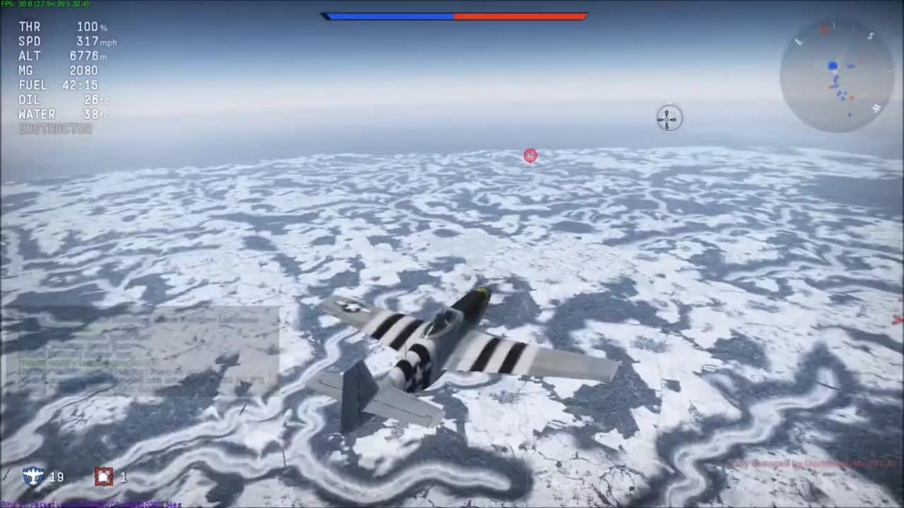 War Thunder Flight of the Swallows Event - P-51 v Me-262