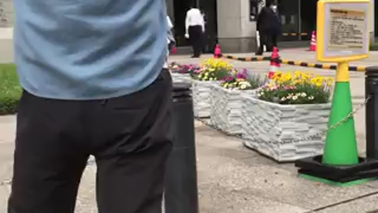 【厚生労働省&自民党デモ】総務省前