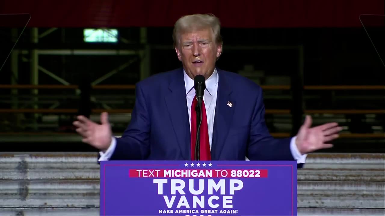 Trump Rally in Michigan: FULL SPEECH