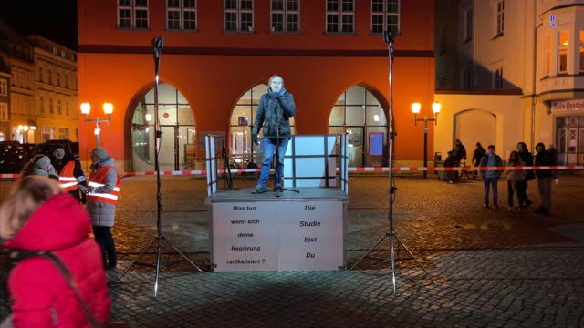 Greifswald: Eröffnung der Versammlung durch A. Pieper