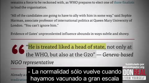 Bill Gates un oportunista no solo con las vacunas, siempre fue asi 19-COV