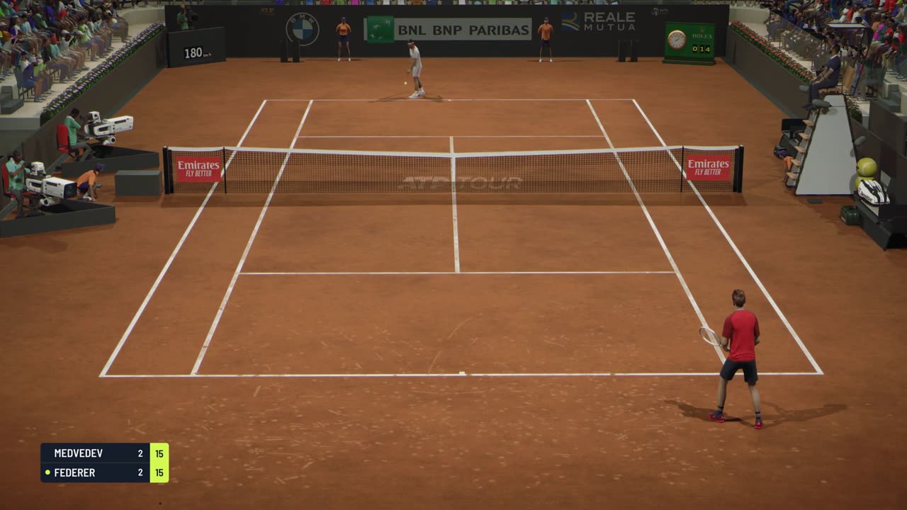 TIEBREAK - NEW PATCH UPDATE - Roger Federer Vs Carlos Alcaraz I Dubai I Expert Difficulty