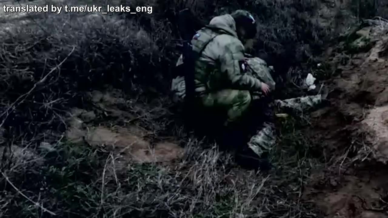 English subtitles Our military captured a Polish mercenary near Krynki.