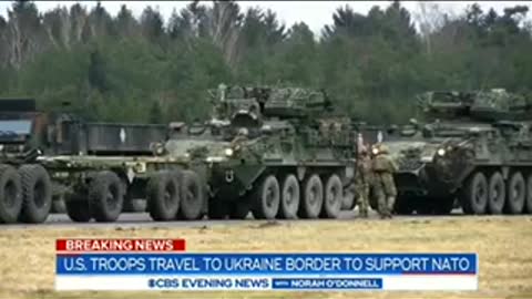 Us troop travel to Ukraine border to support nato