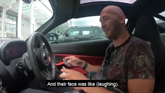 THE REASON ANDREW TATE ALWAYS PARKS IN DISABLED BAYS