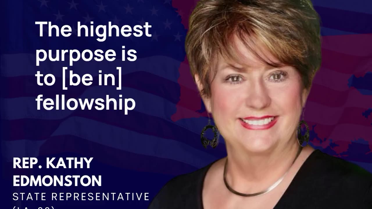 Rep. Kathy Edmonston's Message on Surrender and Purpose