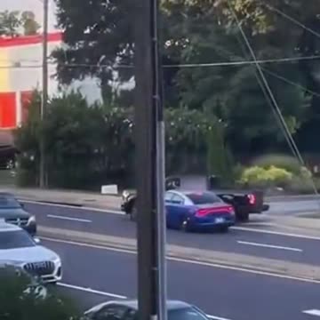 Police Take Out Truck Running Over People in Crowd