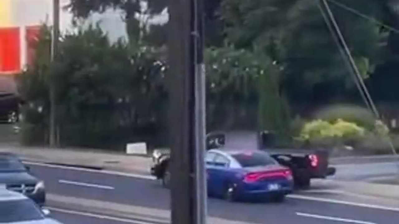 Police Take Out Truck Running Over People in Crowd