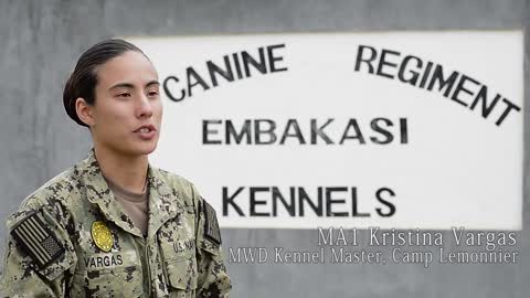 U S Army Train Kenya Defense Forces at the 1st Canine Regiment Embakasi Kennels