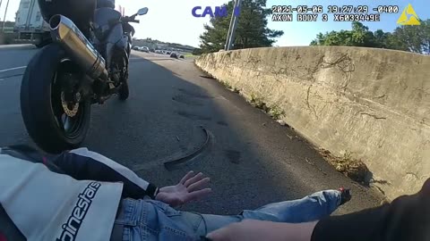 Biker Confronts Officer During Traffic Stop and Turns a Citation into a Criminal Charge