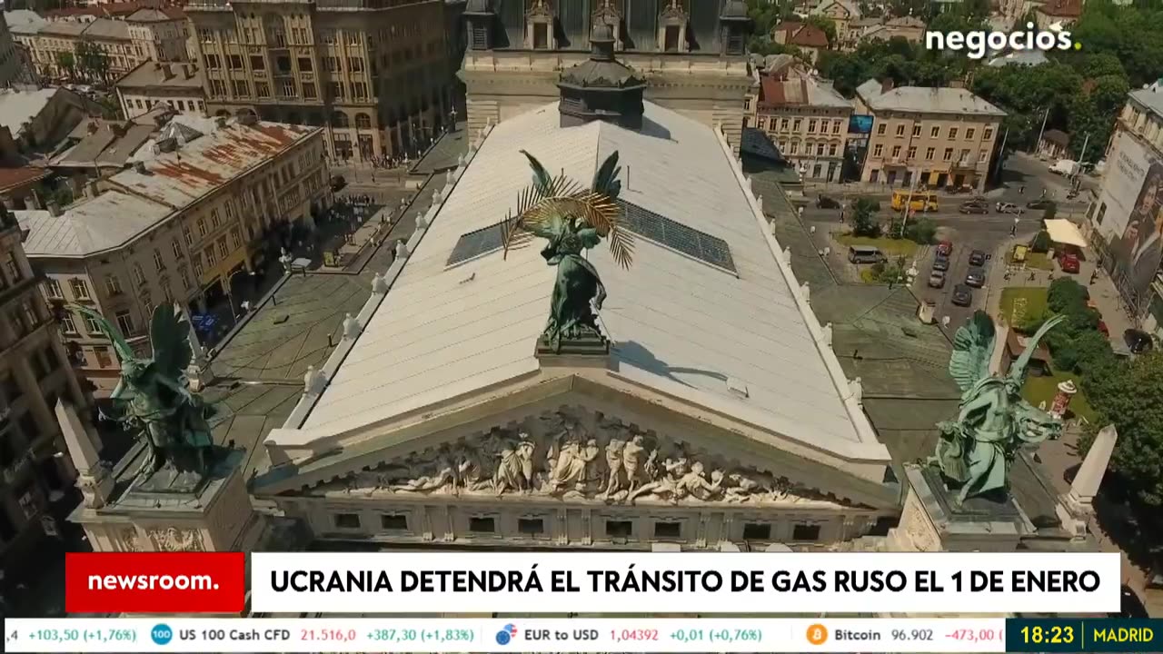 ÚLTIMA HORA | Ucrania detendrá el tránsito de gas ruso el 1 de enero