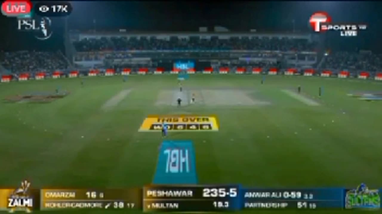 HBL PSL Multan Vs Peshawar