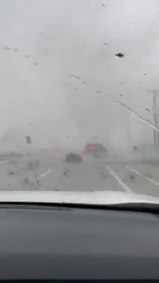 Tornado Flips Cars in Florida
