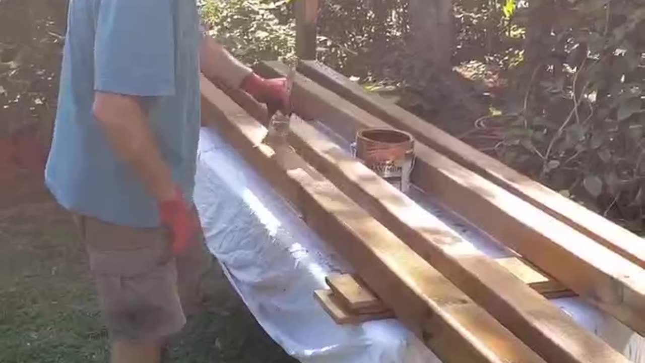 I know... But someone has to do it: Staining Wood