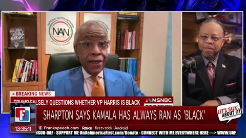 SHARPTON SAYS TRUMP HAD A MISSION AT NABJ