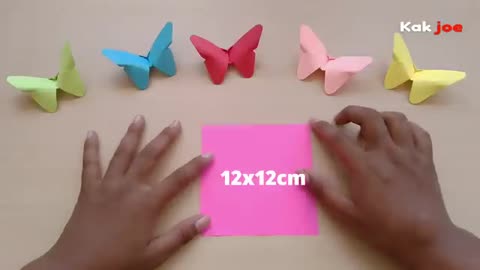 Butterfly origami