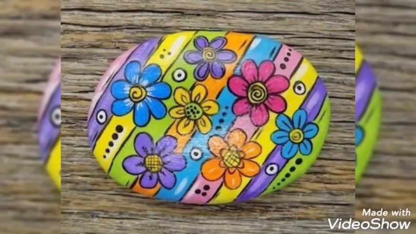 awesome and fantastic rock and stone painting ideas