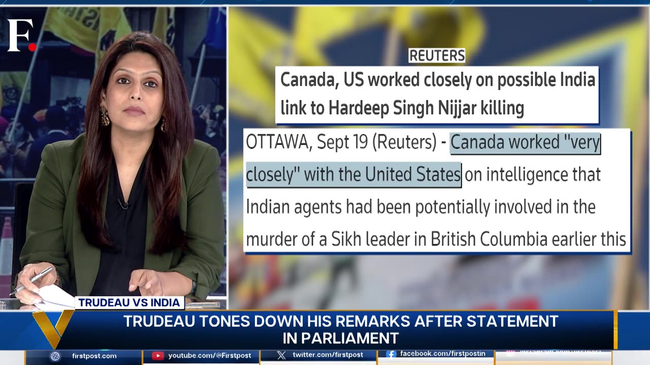 Khalistan Row: How Trudeau's Claim Has Put Indians in Canada at Risk | Vantage with Palki Sharma