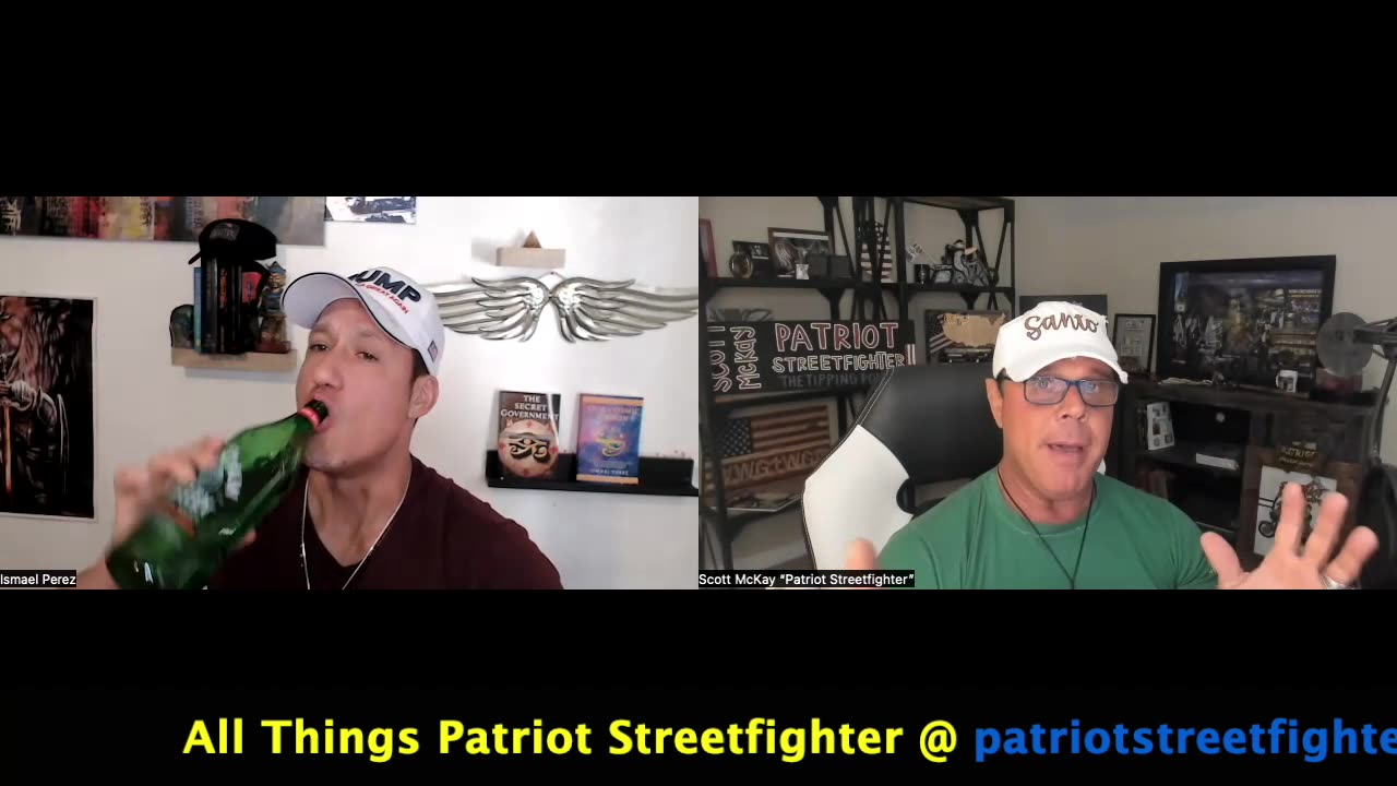 8.15.24 Patriot Streetfighter w/ Ismael Perez, Secret Space Program Technologies