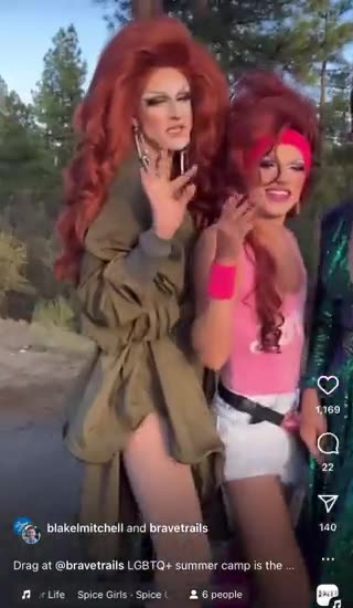 "Drag camp" in California. What sort of "parents" would send their children to this?!
