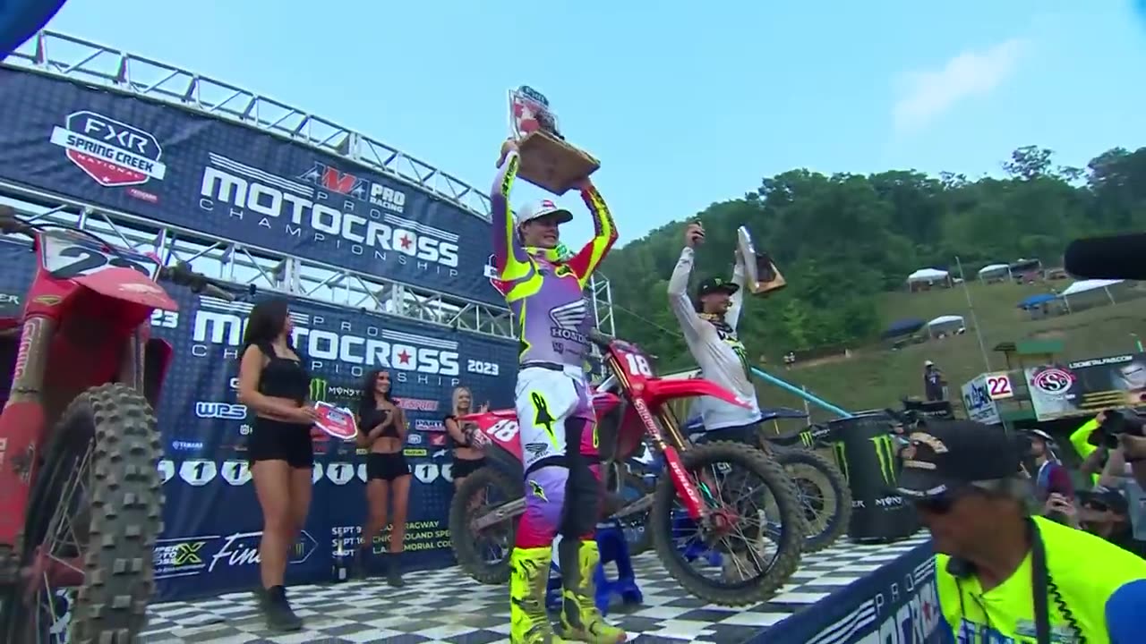 Pro Motocross 450 Class Highlights _ Spring Creek National 2023