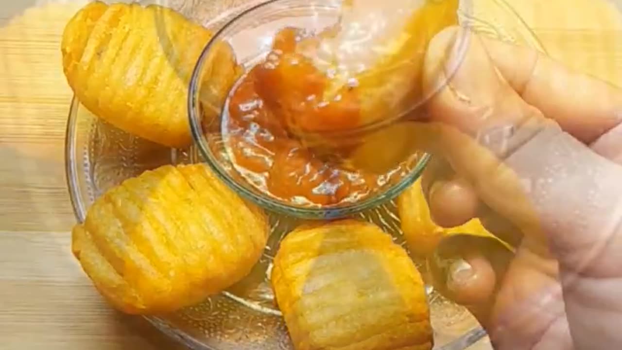 Crispy potato snacks recipe