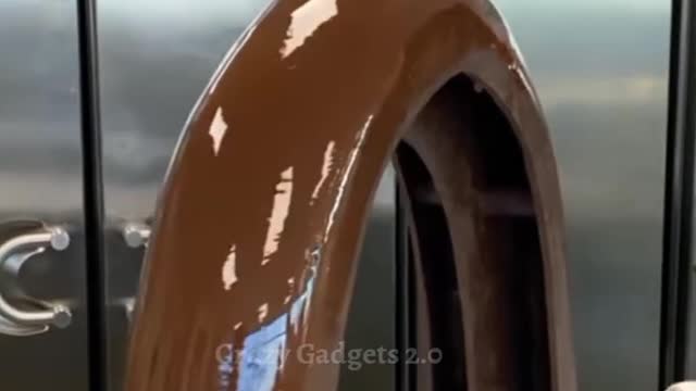 चॉकलेट से बनाया सी ड्रैगन -chocolate craft~real telent home made plastic makingartskill#shorts