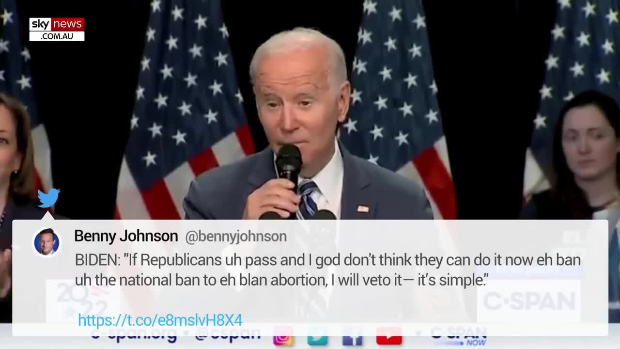 Complete comedy': Joe Biden roasted for speaking more 'nonsense